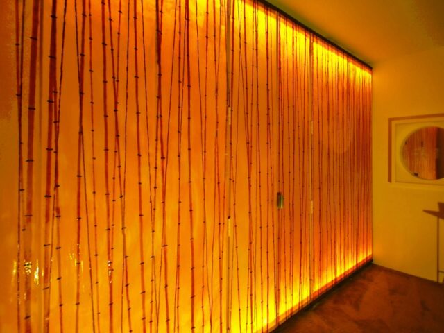 Illuminated Full Height Washi Walls & Doors, West Village, NYC